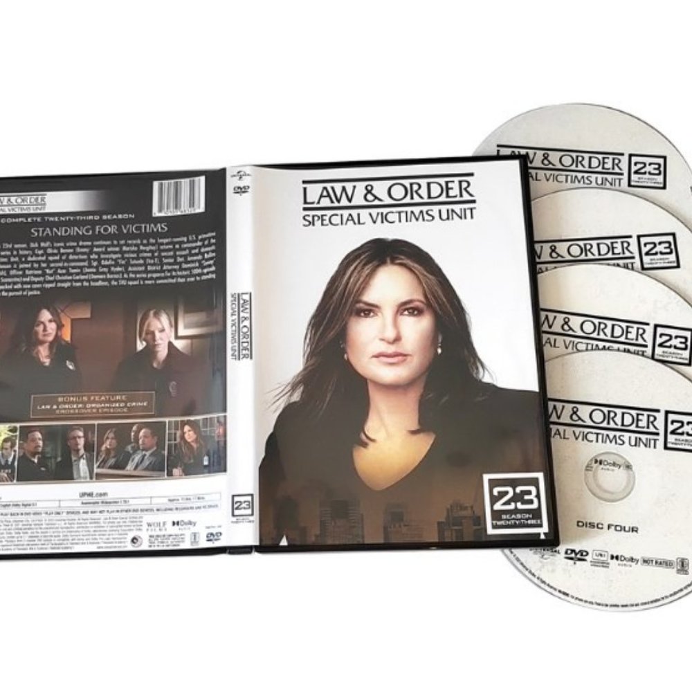 Law and Order Special Victims Unit SVU: The Complete Season 23 DVD SET *NEW* USA